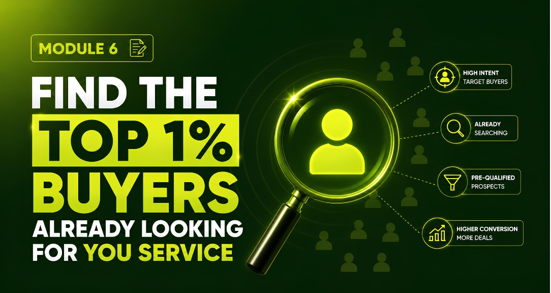 Module 6 — Find the Top 1% Buyers Already Looking For You