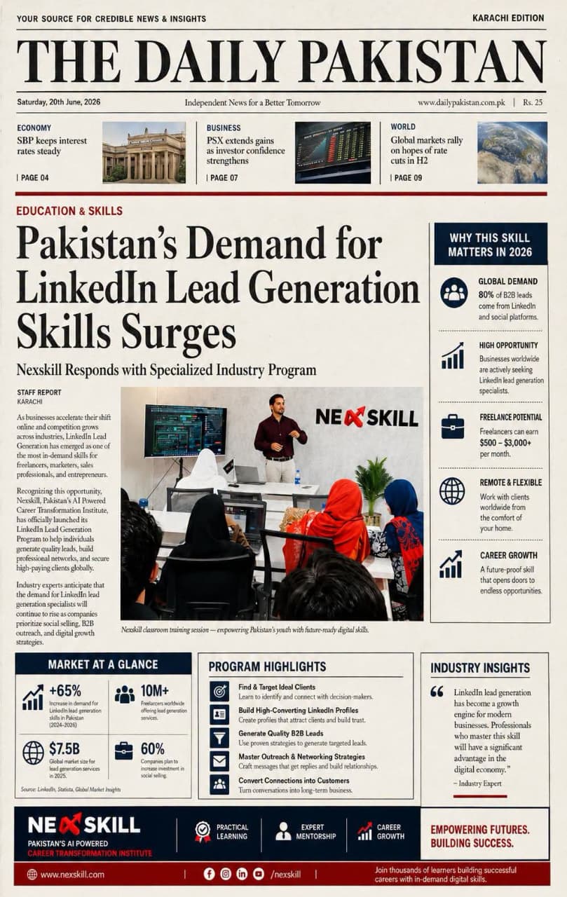 Abdul Haseeb featured in The Daily Pakistan